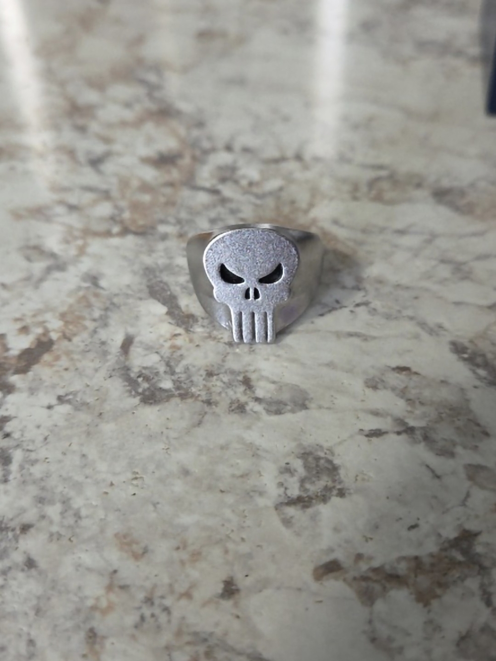 Marvel Punisher Skull Ring Size 10 - Stainless Steel